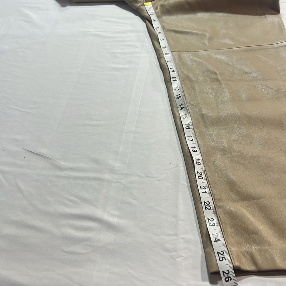 MNG faux leather pants size 4 NWT - Picture 7 of 10